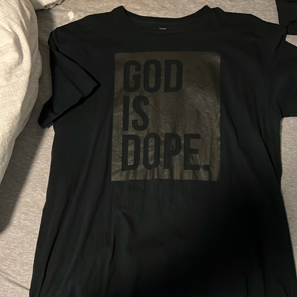 God Is Dope Short Sleeve Shirt
